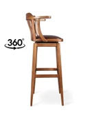 Arven Döner Ahşap Bar Sandalyesi thumbnail 12