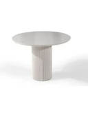 Breeze Yuvarlak Ahşap Bohem Masa 110x110 thumbnail 4