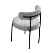 Teddy Sandalye, Siyah Metal thumbnail 6