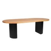 Zeno Oval Bohem Yemek Masası 90x180 thumbnail 3