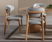 Polo Teddy Natural Ahşap Bohem Sandalye thumbnail 10