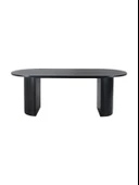 Zeno Oval Ahşap Bohem Yemek Masası 90x180 thumbnail 11