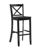 Alaçatı Ahşap Bar Sandalyesi thumbnail 4