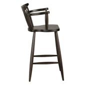 Hudson Ahşap Bar Sandalyesi thumbnail 2