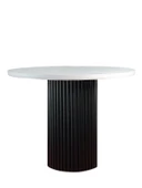 Arya Yuvarlak Ahşap Bohem Masa 110x110 thumbnail 9