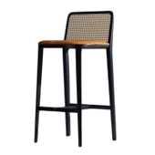 Martha Hazeranlı Ahşap Bar Sandalyesi thumbnail 6