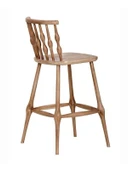 Natura Retro Ahşap Bar Sandalyesi thumbnail 12