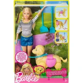 DWJ68 Barbie ve Köpeği Tuvalet Eğitiminde - 1