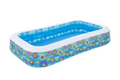 Bestway Funky Floral Şişme Aile Havuzu Jumbo Boy ( Çiçek Desenli ) - 1