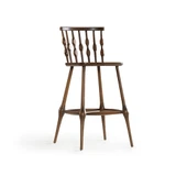 Natura Retro Ahşap Bar Sandalyesi thumbnail 5