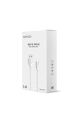 shaza Orijinal Sarım Usb To Type-c 60w Destekli Hızlı Şarj Ve Data Kablosu - 1 Metre - 2