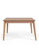 Ludovica Fransız Retro Still Açılır Ceviz Yemek Masası 90x170 thumbnail 7