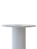 Arya Yuvarlak Ahşap Bohem Masa 130x130 thumbnail 5