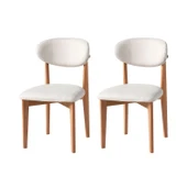 Polo Teddy Natural Ahşap Bohem Sandalye thumbnail 4