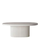 Terra Oval Natural Ahşap Bohem Masa 80x160 thumbnail 9