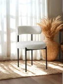 Teddy Sandalye, Siyah Metal thumbnail 1