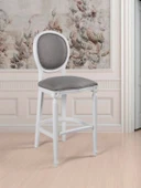 Madalyon Ahşap Bar Sandalyesi thumbnail 1