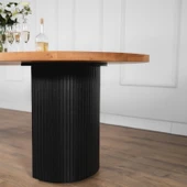 Zeno Ahşap Bohem Yemek Masası 90x200 thumbnail 7