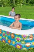 Bestway Funky Floral Şişme Aile Havuzu Jumbo Boy ( Çiçek Desenli ) - 10