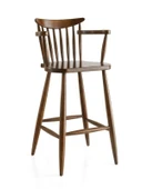 Hudson Ahşap Bar Sandalyesi thumbnail 6