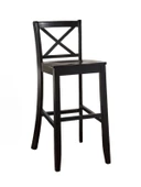 Alaçatı Ahşap Bar Sandalyesi thumbnail 2