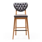 Olivya Ahşap Bar Sandalyesi thumbnail 7