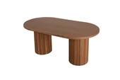 Sierra İskandinav Oval Ahşap Bohem Masa 90x180 - 11