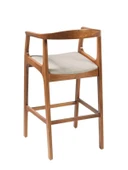 Helsinki Ahşap Bar Sandalyesi thumbnail 2