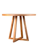 Piramid Natural Ahşap Yemek Masası 90x90 thumbnail 4