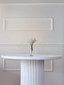 Arya Yuvarlak Ahşap Bohem Masa 130x130 thumbnail 6