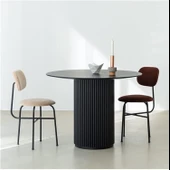 Breeze Yuvarlak Ahşap Bohem Masa 90x90 thumbnail 12