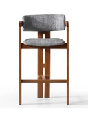 Narvik İskandinav Ahşap Bar Sandalyesi thumbnail 1