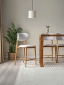 Polo Bohem Ahşap Bar Sandalyesi thumbnail 1