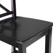 Alaçatı Ahşap Bar Sandalyesi thumbnail 9