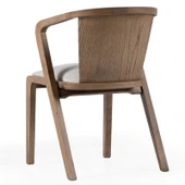 Bianca Teddy Ahşap Sandalye thumbnail 5