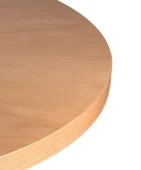 Oslo Natural Ahşap Masa Sandalye Takımı 100x100 - 10