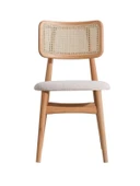 Odesa İskandinav Natural Ahşap Masa Sandalye Takımı 90x90 thumbnail 9