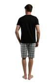 Arnetta Erkek Battal Kısa Kol Pijama Takım 3346 thumbnail 6
