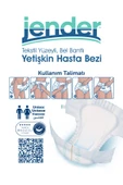 Jender All Fit XS Bel Bantlı Bez - Bebek ve Yetişkinlere Özel Beden 30'lu - 6