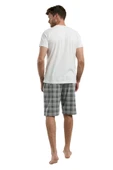 Arnetta Erkek Battal Kısa Kol Pijama Takım 3346 thumbnail 3