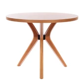 Oslo Natural Ahşap Masa Sandalye Takımı 100x100 - 7