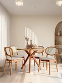 Berlin Natural Ahşap Masa Sandalye Takımı 100x100 thumbnail 1