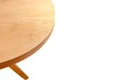 Oslo Natural Ahşap Masa Sandalye Takımı 100x100 - 12