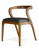 Akrep Ceviz Ahşap Sandalye thumbnail 11