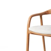 Atlanta İskandinav Natural Ahşap Masa Sandalye Takımı 90x130 thumbnail 7