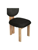 Coco İskandinav Teddy Natural Ahşap Bohem Sandalye thumbnail 6