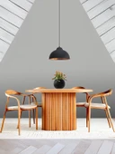 Atlanta İskandinav Natural Ahşap Masa Sandalye Takımı 90x130 thumbnail 1