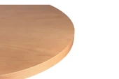 Ocean İskandinav Natural Ahşap Masa Sandalye Takımı 100x100 - 4