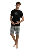 Arnetta Erkek Battal Kısa Kol Pijama Takım 3346 thumbnail 5