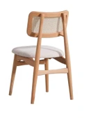 Manas İskandinav Natural Ahşap Masa Sandalye Takımı 90x130 thumbnail 9